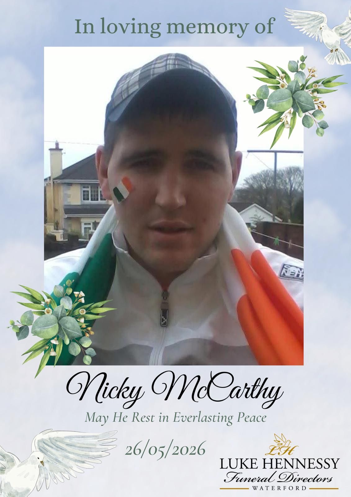 Nicholas (Nicky) MCCARTHY