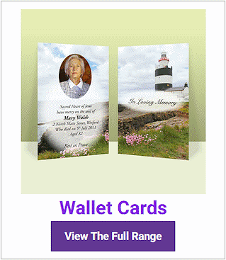 Creative Memorial Cards | rip.ie