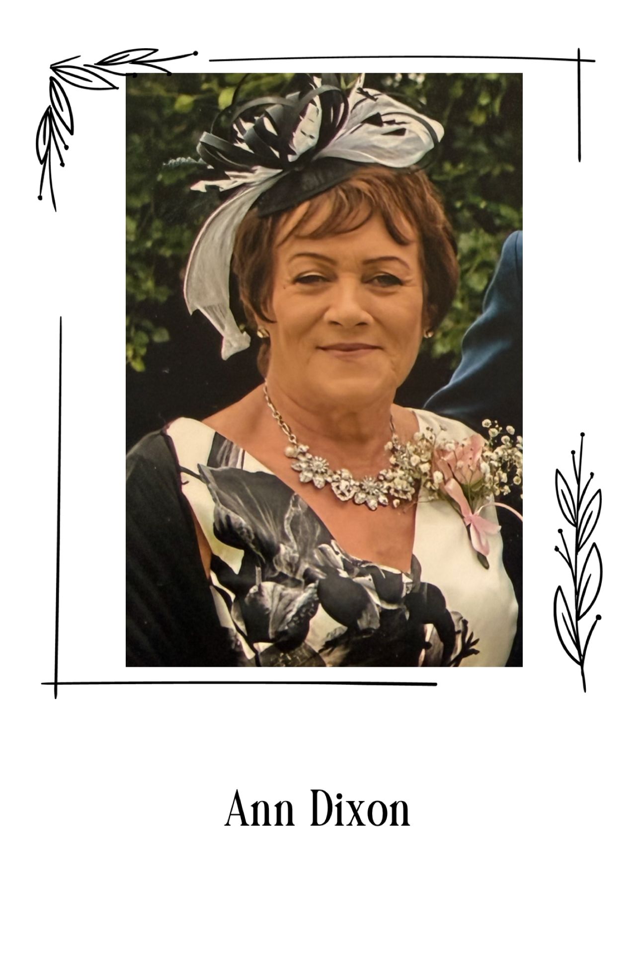 Ann Dixon Death Notice Portrait