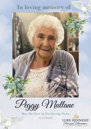 Margaret (Peggy) MULLANE