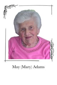 May (Mary) Adams