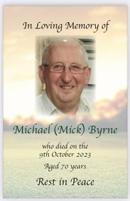 Michael (Mick) Byrne